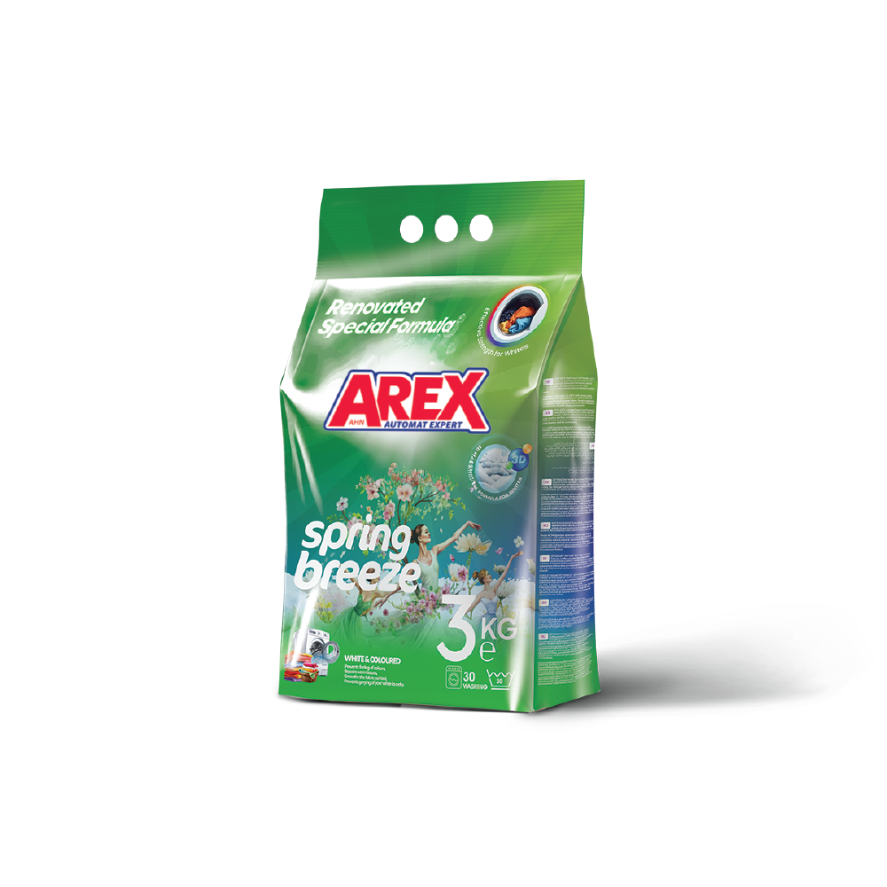 AREX Bahar Esintisi Toz Deterjan 3Kg